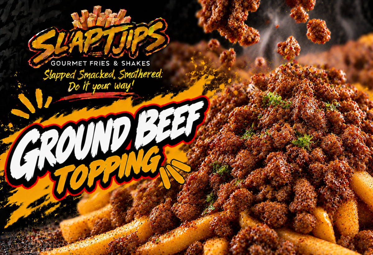 Extra Toppings – SLAPTJIPS GOURMET FRIES & SHAKES